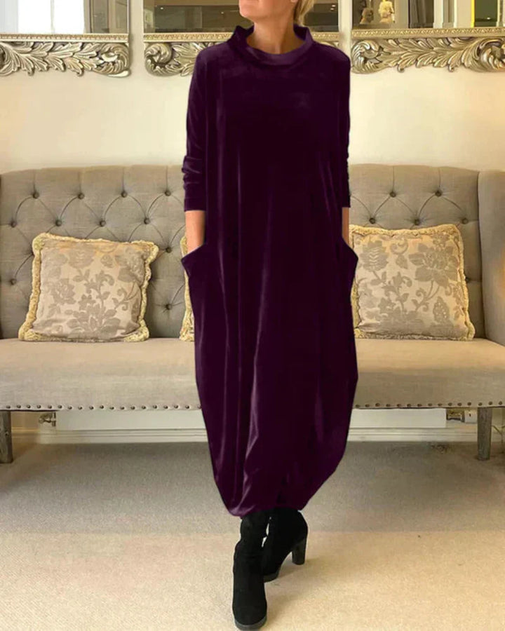 Etta – Elegant Autumn Dress with Pockets