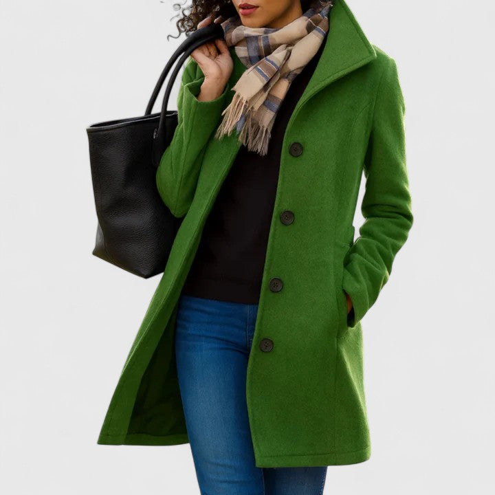 Claire – Classic Wool Blend Coat