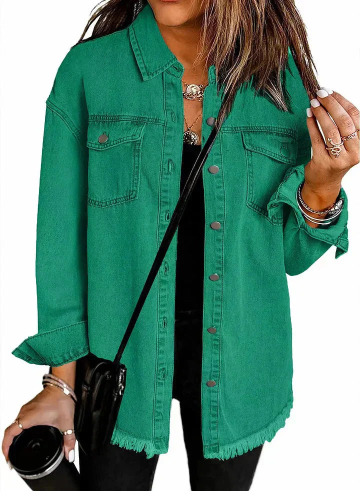 Eleanor - Casual Layering Denim Jacket