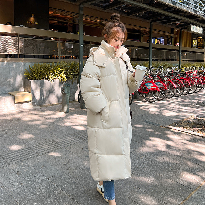 LEMI™ - Comfy Waterproof Hooded Long Puffer Jacket