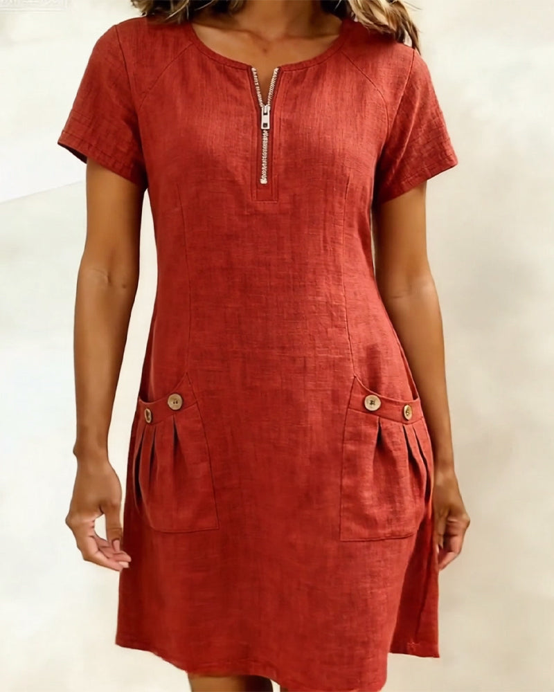 Charlotte | Zip Dress