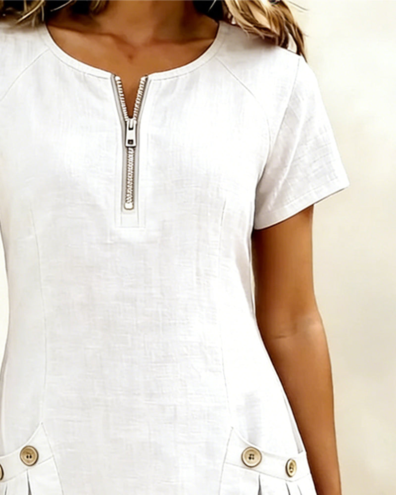 Charlotte | Zip Dress