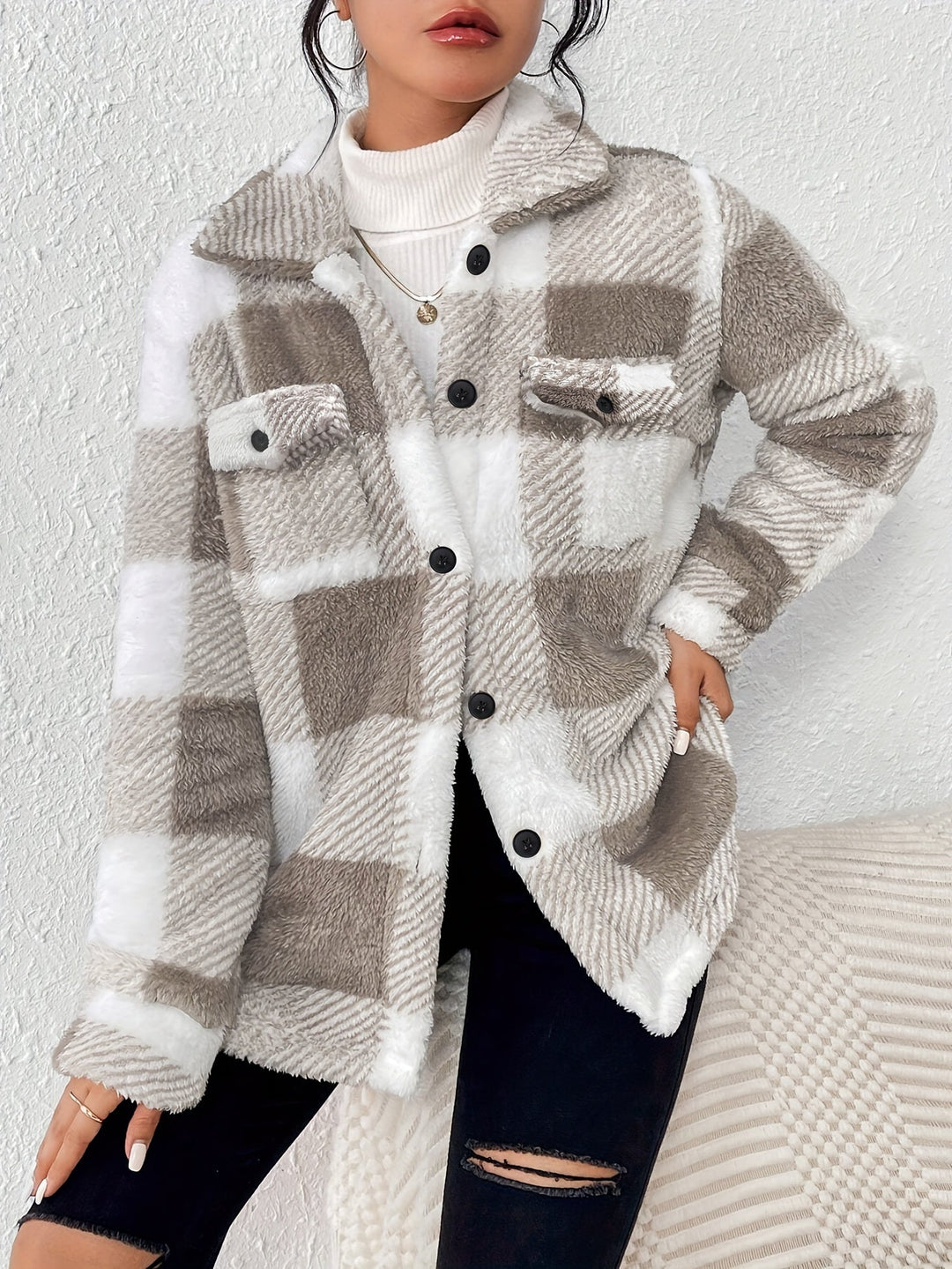 Isabella™ - Blush Cozy Jacket