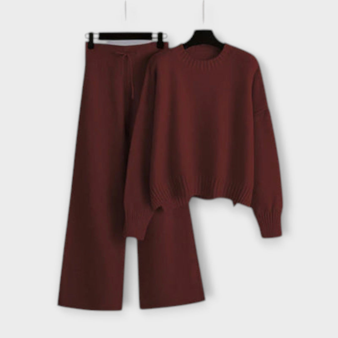 Stella – Casual Embroidered Set
