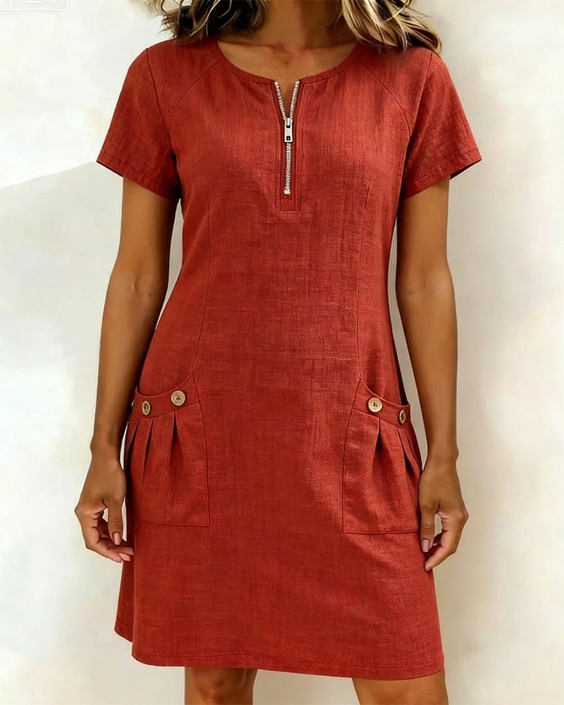 Charlotte | Zip Dress