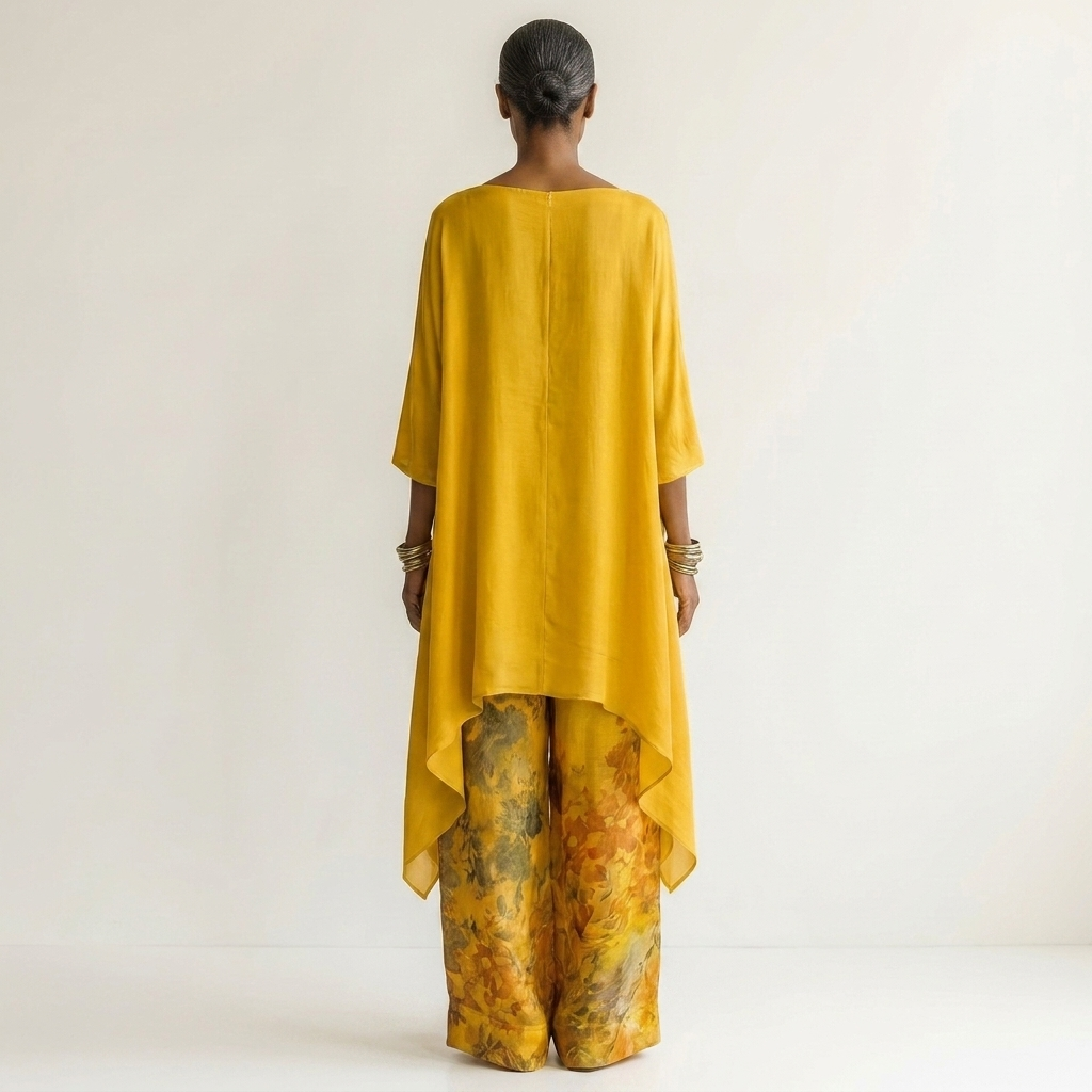 Cariola | Two-Piece Set with Asymmetrical Tunic